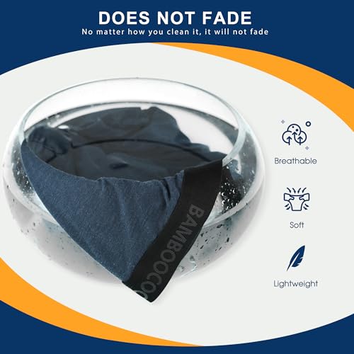 BAMBOO COOL سروال داخلي رجالي من BAMBOO COOL بوكسر تنفس مع فتحة، سروال داخلي خفيف الوزن يمتص الرطوبة - Image 4