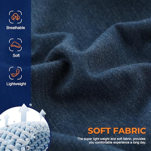 BAMBOO COOL سروال داخلي رجالي من BAMBOO COOL بوكسر تنفس مع فتحة، سروال داخلي خفيف الوزن يمتص الرطوبة - Image 2