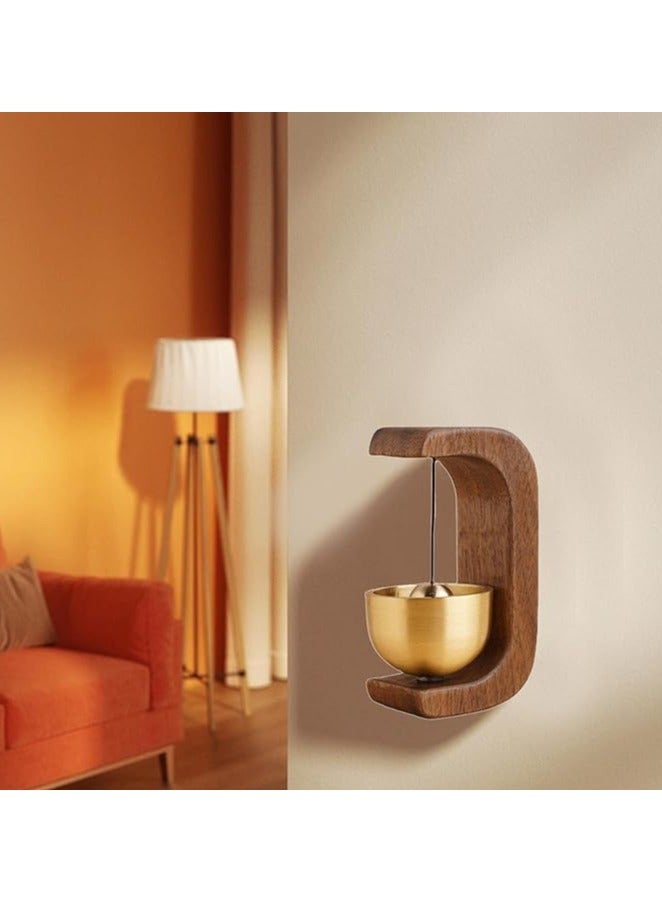 Wooden Shape Doorbell with Button, Entry bell, Manual Doorbell - Image 4