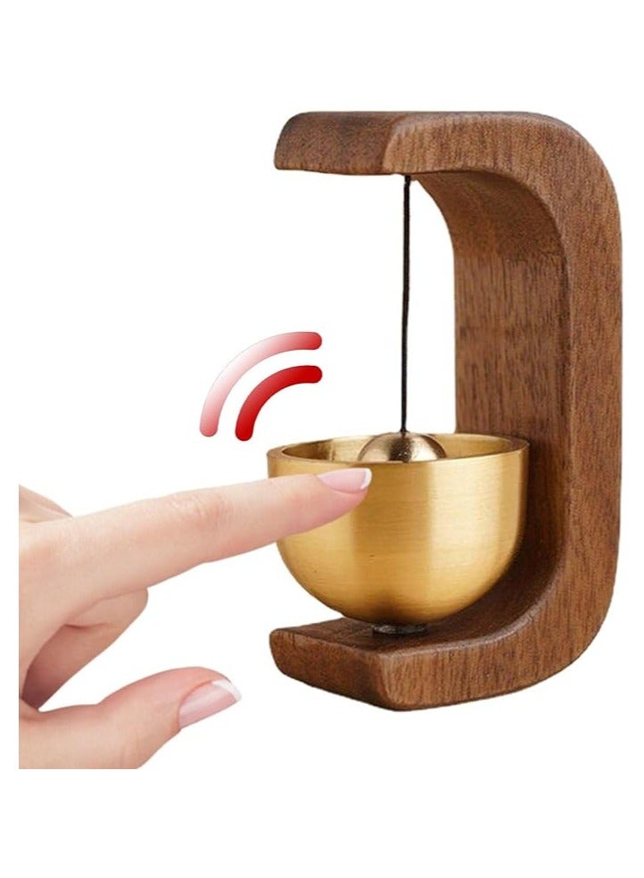 Wooden Shape Doorbell with Button, Entry bell, Manual Doorbell - Image 1