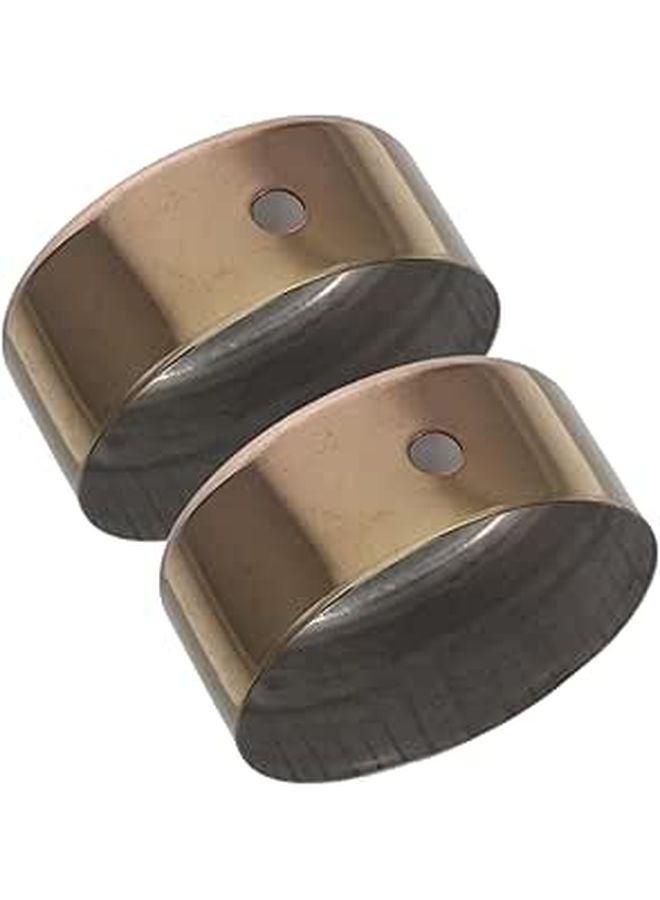 Stainless Steel Round End Caps For Stair Handrail Ladder Stabilizer 2 Pack - Image 1