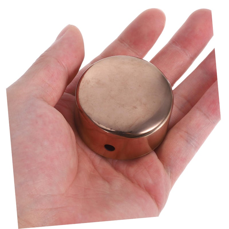 Stainless Steel Round End Caps For Stair Handrail Ladder Stabilizer 2 Pack - Image 5