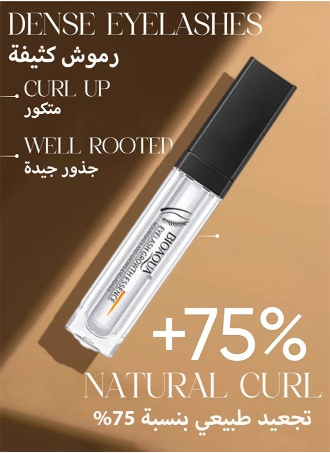 BIOAQUA - Eyelash Growth Essence - Fuller And Longer Looking Lashes Lash Enhancing Serum For Natural Lashes Or Lash Extensions & Brows, Vegan & Cruelty-free 7ml - Image 1