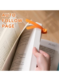 ATRJSZ Silicone Automatic Bookmarks, 3 pcs Silicone Bookmark, Smart Bookmark for Reading Women, Men, Kids, Book Lovers, Unique Cute Bookmark Clip Gifts, Stay in Place and Follow as You Read  - Image 4