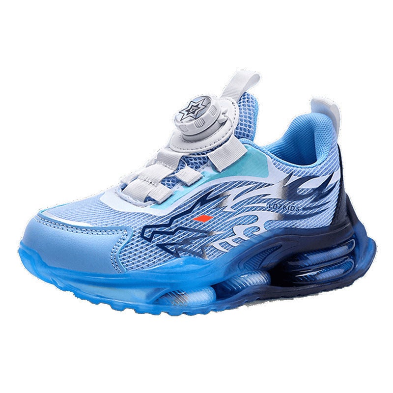 Mesh Sneakers Lightweight Flexible Sole Walking Shoes For Kids Indoor And Outdoor Activities - Image 4