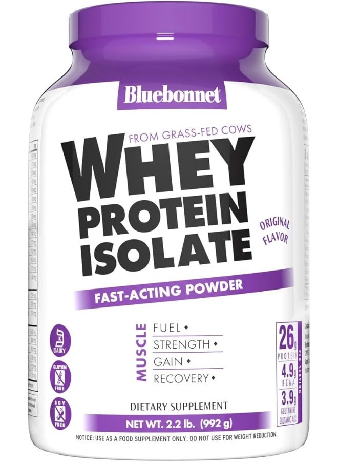 Blue Bonnet بروتين مصل اللبن المعزول 2 رطل #1561 - Image 1