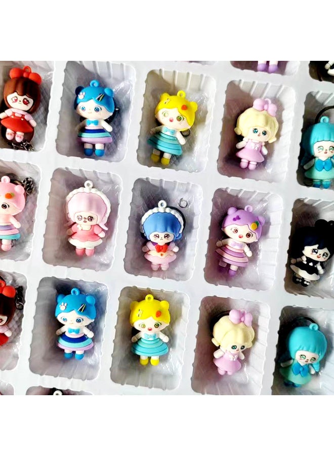 25 Hole Cute Cotton Doll Hole Le Blind Box Doll Pendant Keychain Commissary Poke Poke Le Children's Toys-Color:25 Hole Slam Dunk Master Big Doll Hole Music