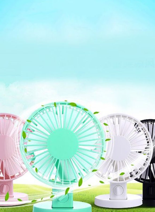 مروحة تبريد صغيرة بمنفذ USB لأجهزة الكمبيوتر واللابتوب ZK211504 أسود/ أبيض - Image 3