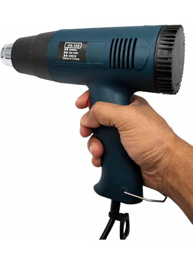 erorex High Quality Air Gun 2000W Hot Air Gun Dual Temperature Hot Air Gun 220 240V 50 60Hz Os 105 - Image 2