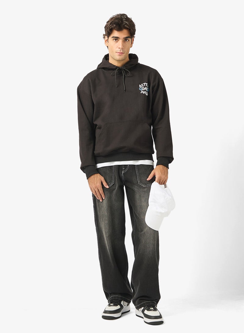 سفنتي فايف هودي بطبعة جرافيك - Image 4