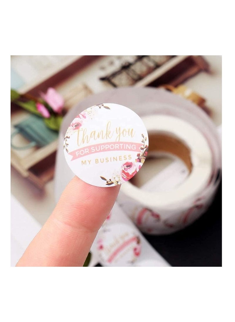 Premify - 1 Inch 500 Pcs Thank You Labels for Gift Wrapping - Image 1