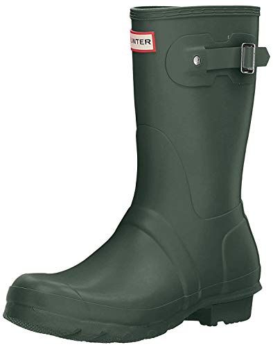 Hunter Women's Original Short Rain Boots Green, 7 - Image 4