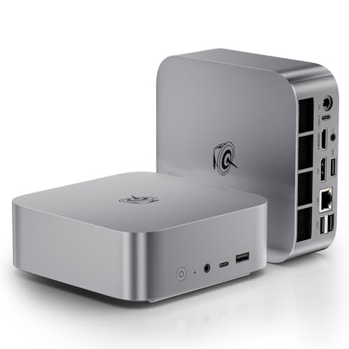 Beelink SER9 Mini PC, AMD Ryzen 7 H 255(up to 4.9GHz), 32GB LPDDR5X 1TB PCIe4.0 SSD, Mini Desktop Computer Support 4K@240Hz Triple Display HDMI 2.1+DP+USB4/WiFi 6/BT5.2/2.5G LAN, Office/Home/Gaming PC - Image 1