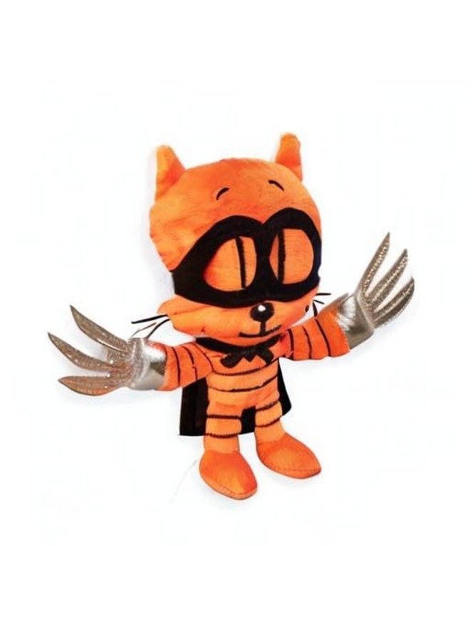 ماري ميكز دمية القطة من MerryMakers Dog Man's Cat Kid، مقاس 6.5 بوصة، مستوحاة من سلسلة Dog Man الأكثر مبيعًا من تأليف Dav Pilkey، باللون البرتقالي  - Image 3