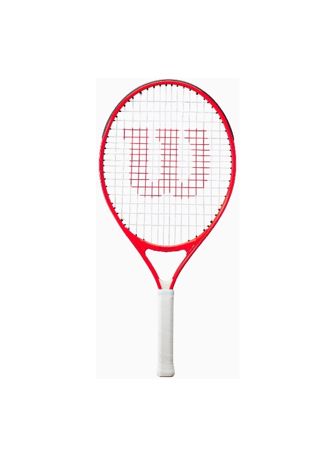 Wilson Roger Federer Half Cover Tennis Racket Red and White 23inch WR054210H - Image 1