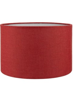 Moda35. Cylinder Claret Red Head Lamp Hat Fabric Diameter 30 cm LB815 