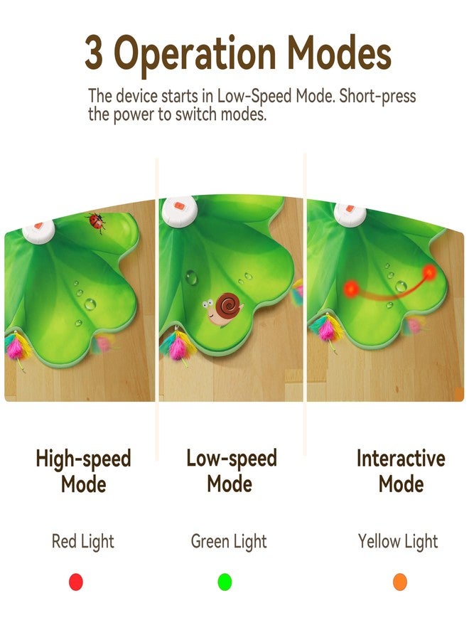 FEELNEEDY Cat Toy, Indoor Toy, Hide Toy for Kittens, Whack a Mole Motion, Electronic Cat Toy for Exercises - Image 3