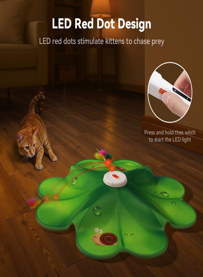 FEELNEEDY Cat Toy, Indoor Toy, Hide Toy for Kittens, Whack a Mole Motion, Electronic Cat Toy for Exercises - Image 5