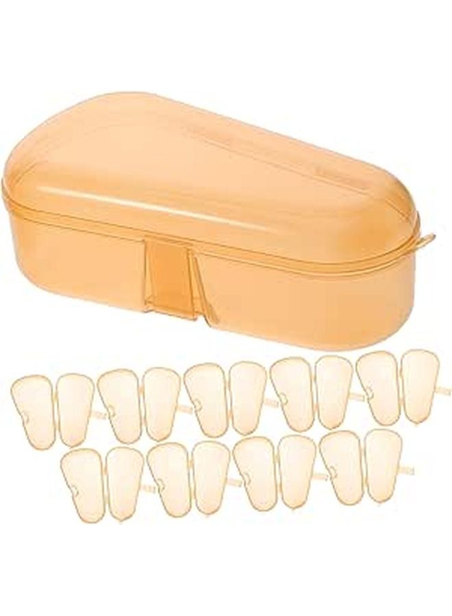 10 Pcs Plastic Pacifier Storage Case Container Holder Organizer Box