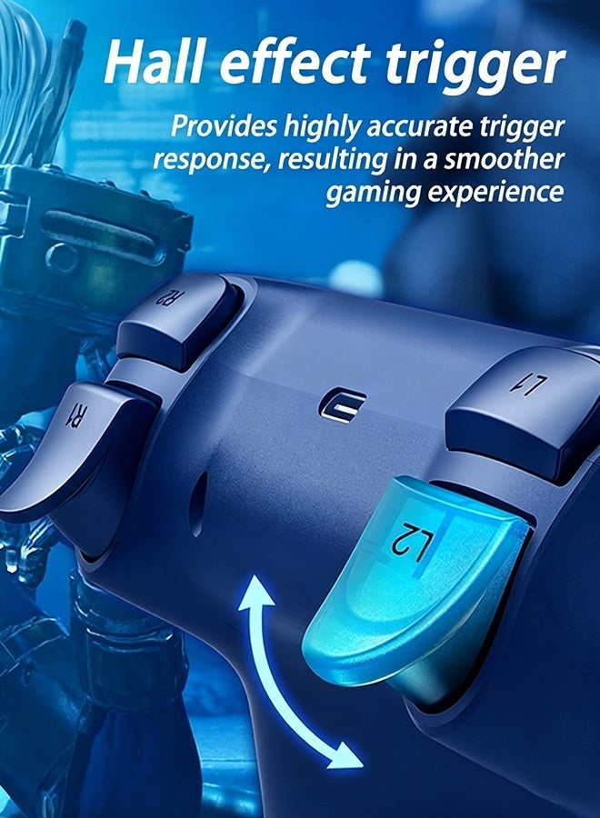 CubeG Wireless Controller for PlayStation 4 with USB Cable Dual Vibration Clickable Touchpad & LED Light - Image 4