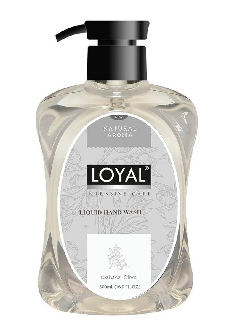 لويال غسول اليدين السائل برائحة الزيتون الطبيعي 500 مل
