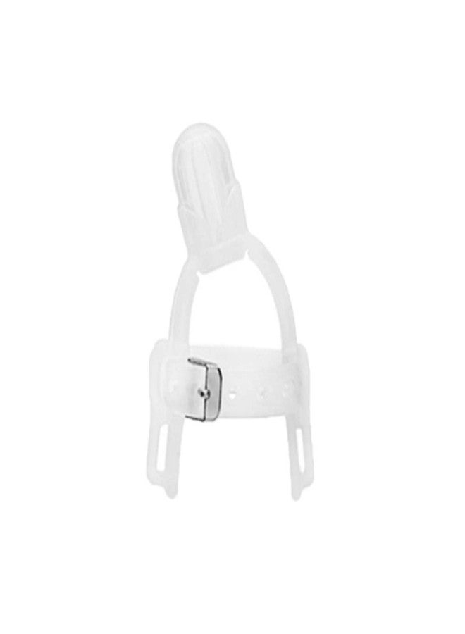 NOENNULL Thumb Sucking Stop - Adjustable Thumb Guard for Thumb Sucking Silicone Thumb Sucking Guard Finger Protector Biting Teether for Baby Infant (Transparent) - Image 1