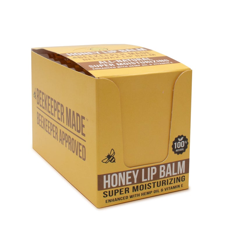 Beessential Beekeeper Made Beeswax Bulk Lip Balm, 40 Count Honey Flavor | For Men, Women, and Children. Great for Gifts, Showers, & More - Image 5