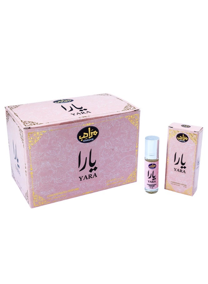 عطر يارا مراحب رول 6 مل 12حبة