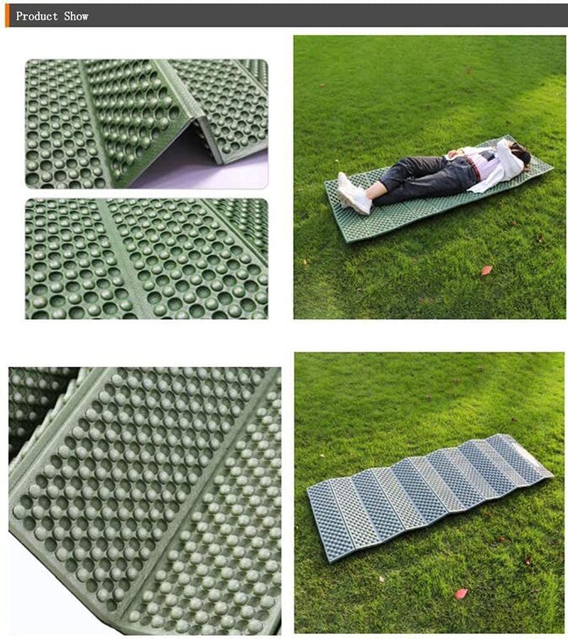 BKS Foam Egg Crate Sleeping Folding Pad,Backpacking Camping Mat … - Image 3