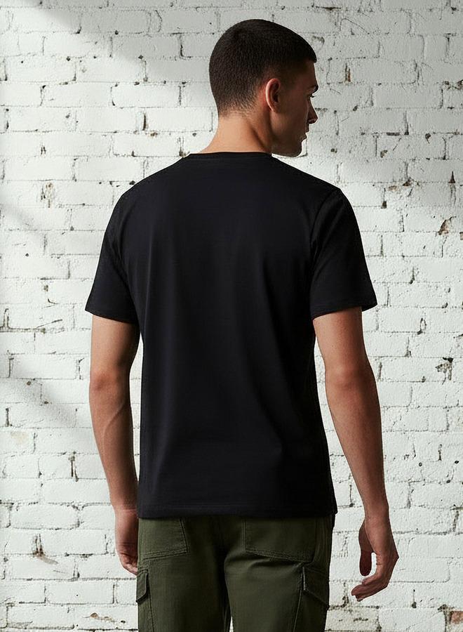 SP Characters Men Regular Fit Crew Neck Short Sleeves Print T shirt - Image 5