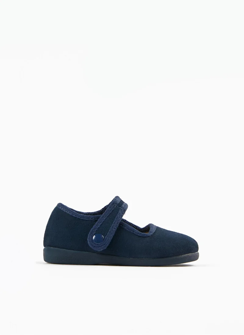 Zippy Zippy Leather Ballet Pumps For Baby Girls