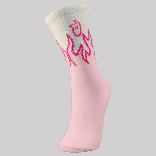 TRAZO Cotton Blend Women's Calf Length Knitted Multicolor, Multi-Purpose Socks|Socks For Women (Pack Of 3) - Image 5