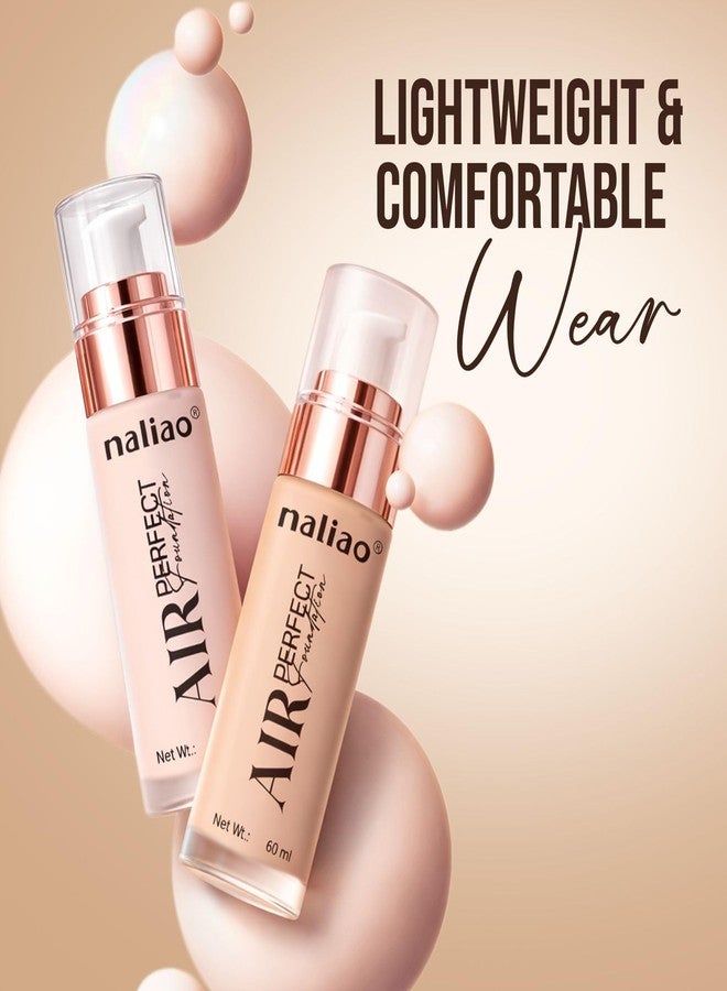 Maliao High Coverage Waterproof Base Foundation - Flawless All-Day Wear (NATURAL BUFF) - Image 3