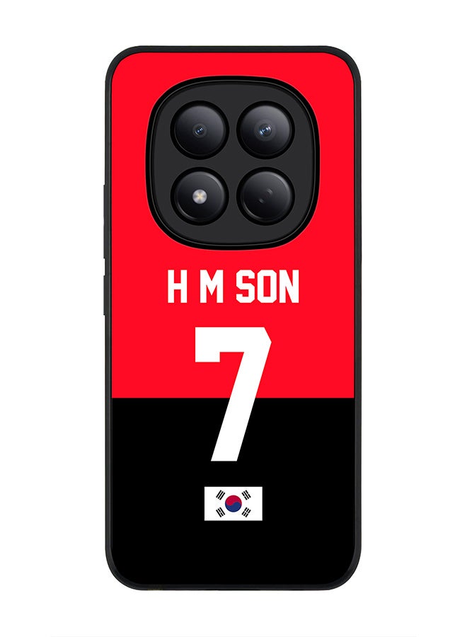 For Xiaomi Redmi Note 15 Pro 4G Case,Slim fit Camera Protection, Shockproof Thin Phone cover  - Football - South Korea - H M Son