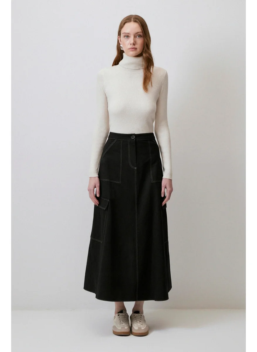 Touche A Cut High Waist Skirt