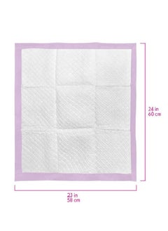 Pack Of 100 All Day Premium Lavender Scent Dog And Puppy Pads 58X60Cm - pzsku/ZFC51E736BB2D0715B673Z/45/_/1678111579/cf796886-8b1e-4b7f-843f-ab2ef4875cac