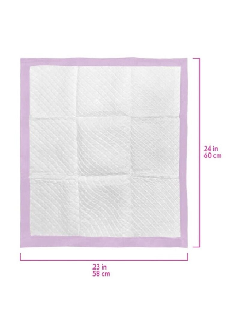 Simple Solution Pack Of 100 All Day Premium Lavender Scent Dog And Puppy Pads 58X60Cm - Image 4