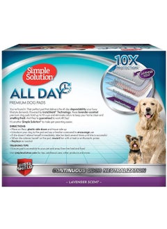 Pack Of 100 All Day Premium Lavender Scent Dog And Puppy Pads 58X60Cm - pzsku/ZFC51E736BB2D0715B673Z/45/_/1678111581/dacae9ed-3a99-4206-b1af-029b8d00444a