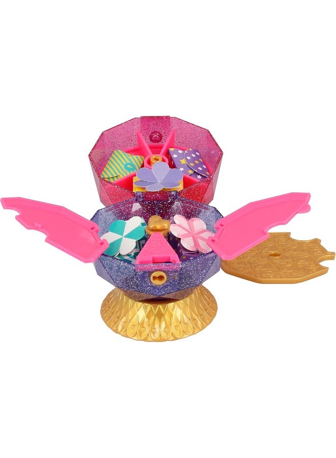 Funlockets Secret Crystal Jewellery Box, 20+ Surprises Including 3 Metal Charms,1 Crystal Charm & 1 Bracelet, Unlock The Cage To Free Your Crystal Animal Charm! Gift Toys For 5+ Years, Best Creative Toys For Girls - Image 4