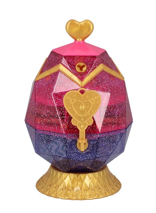 Funlockets Secret Crystal Jewellery box, 20+ surprises  including 3 metal charms,1 crystal charm & 1 bracelet, Unlock the cage to free your crystal animal charm! Gift toys for 5+ years, Best Creative toys for Girls  - Image 4