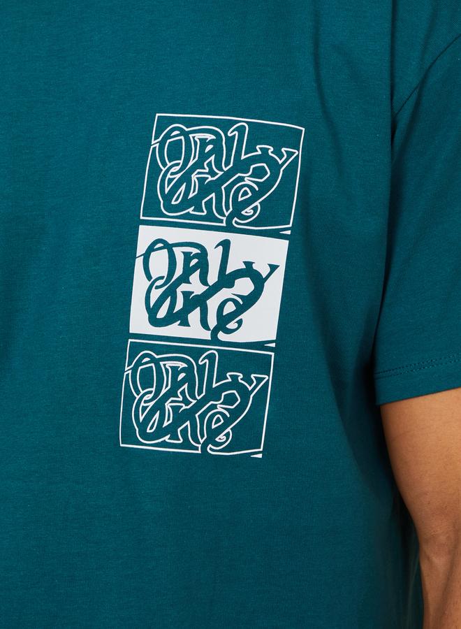 ستايلي تيشيرت واسع بطبعة جرافيك - Image 3