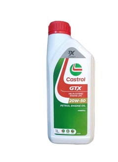 Castrol Castrol GTX 20W-50 1 Liter– Trusted Engine Protection for Every Drive  - Image 1