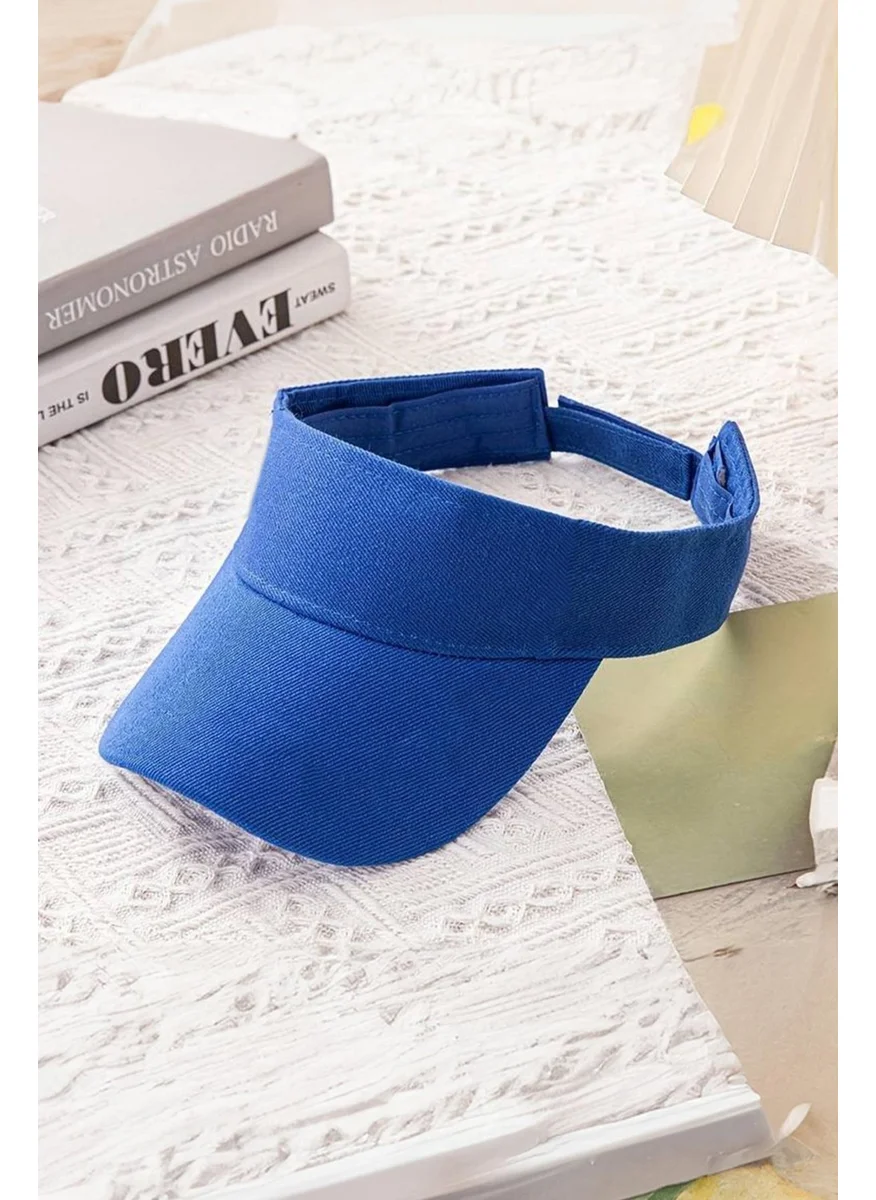 Bahels Trend Protective Blue Skull Visor Hat