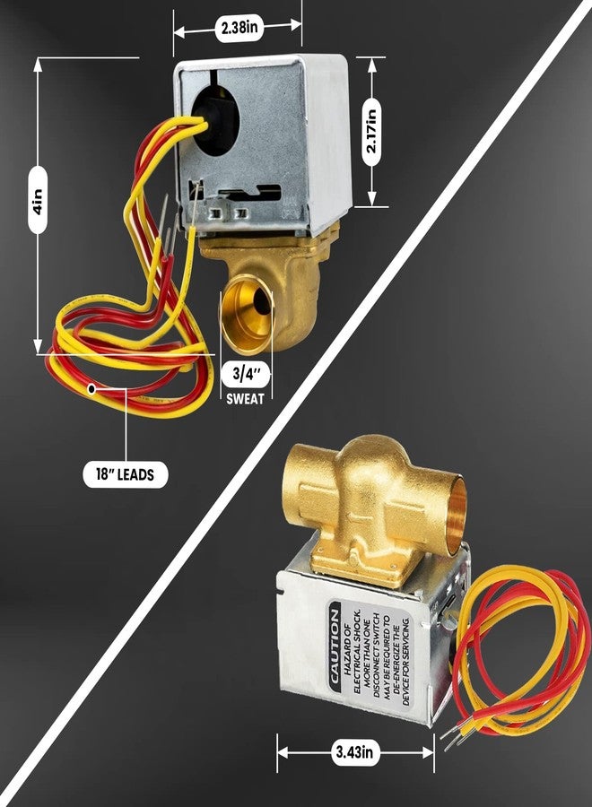 WIRELEL V8043E1012 Sweat Zone Valve - Image 5