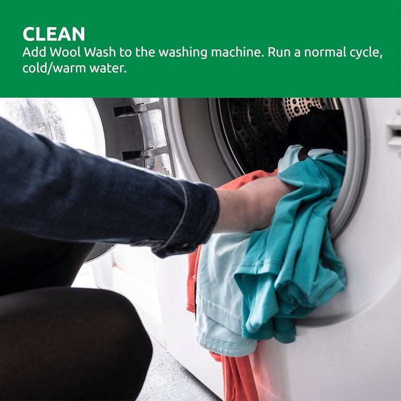 Nikwax Wool Wash - 1 Liter Deodorizing Cleaner for Merino Wool - Image 5