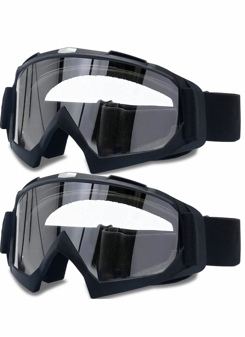 Adult Dirt Bike Goggles,  2 Pack ATV Motorcycle Goggles for Youth, Windproof ATV Goggles, Dust Proof Racing Goggles - pzsku/ZFC5239929F86BC6E2026Z/45/_/1655884544/cf4ea68f-4158-447d-ac38-12961c99cc57