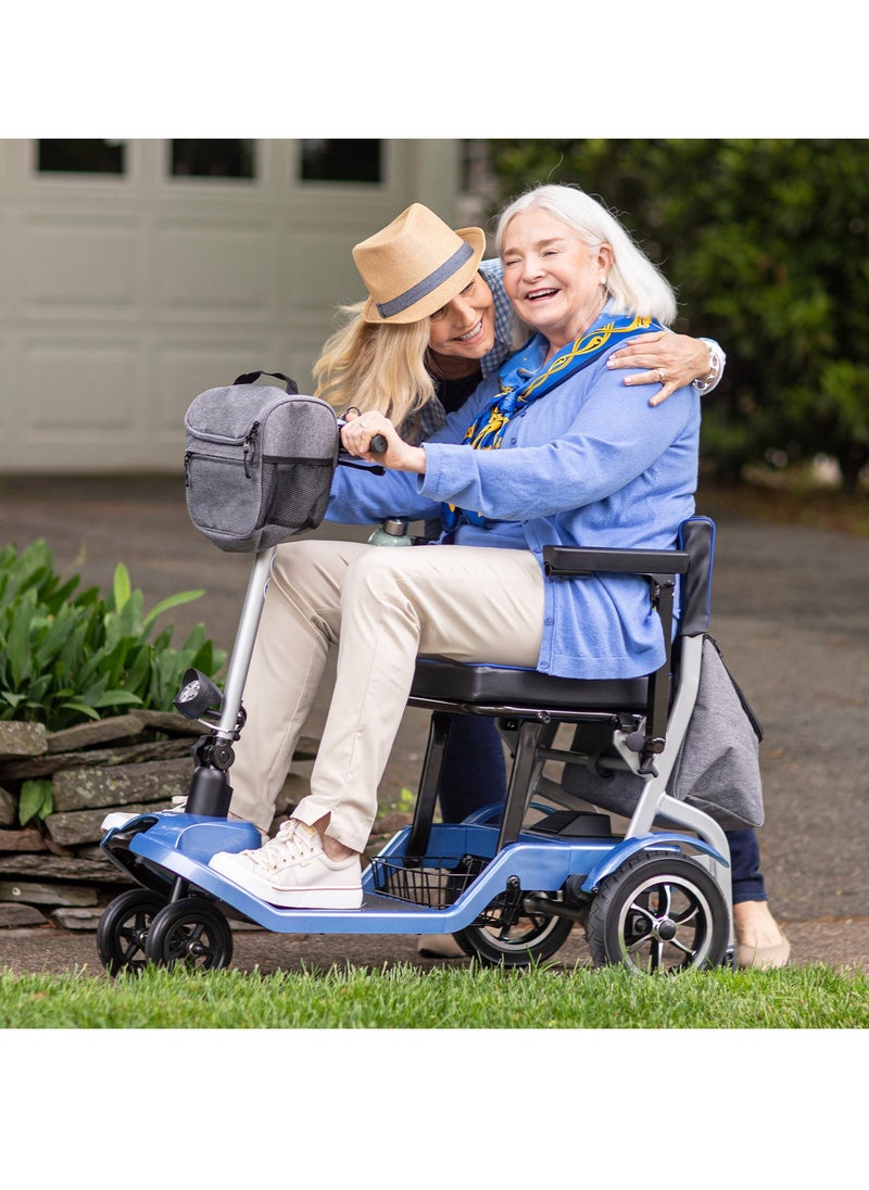 Cool Baby - 17kg Portable Lightweight 4 Wheel Electric Mobility Scooter, Foldable Lightweight Mobility Scooter for Disabled Elderly - Image 1