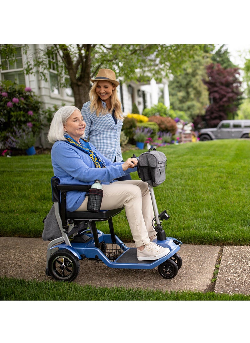 Cool Baby - 17kg Portable Lightweight 4 Wheel Electric Mobility Scooter, Foldable Lightweight Mobility Scooter for Disabled Elderly - Image 1