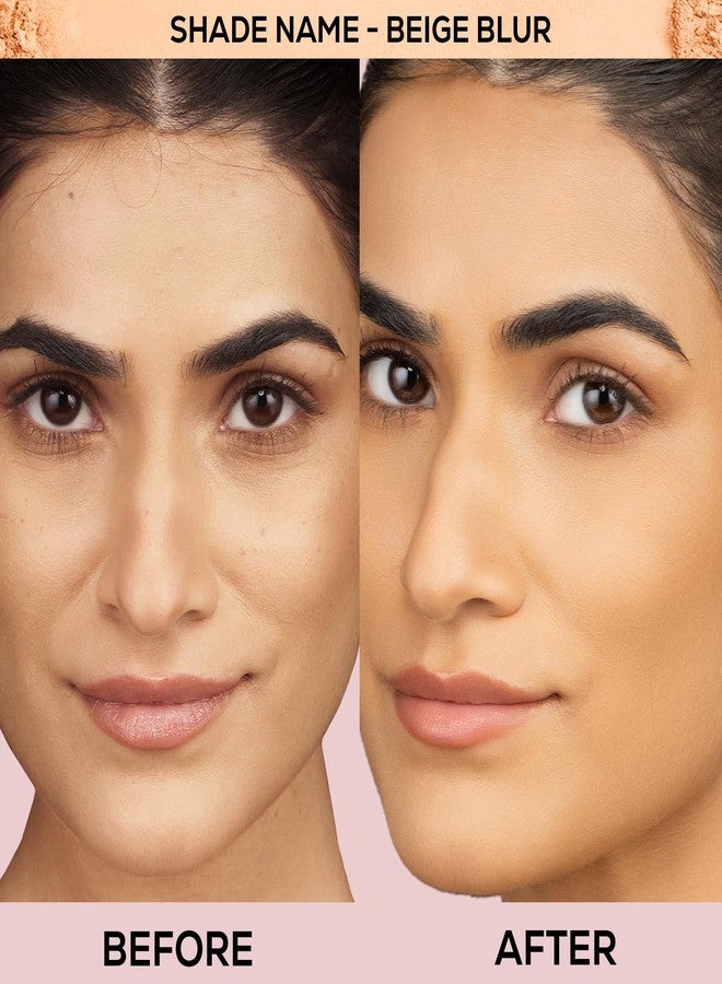 RENEE Bollywood Filter Blurring Compact - Beige Blur | Pore Minimising, Matte Finish, Full Coverage, Rich Pay-off | Blurs Pores & Blemishes | 9g - Image 2