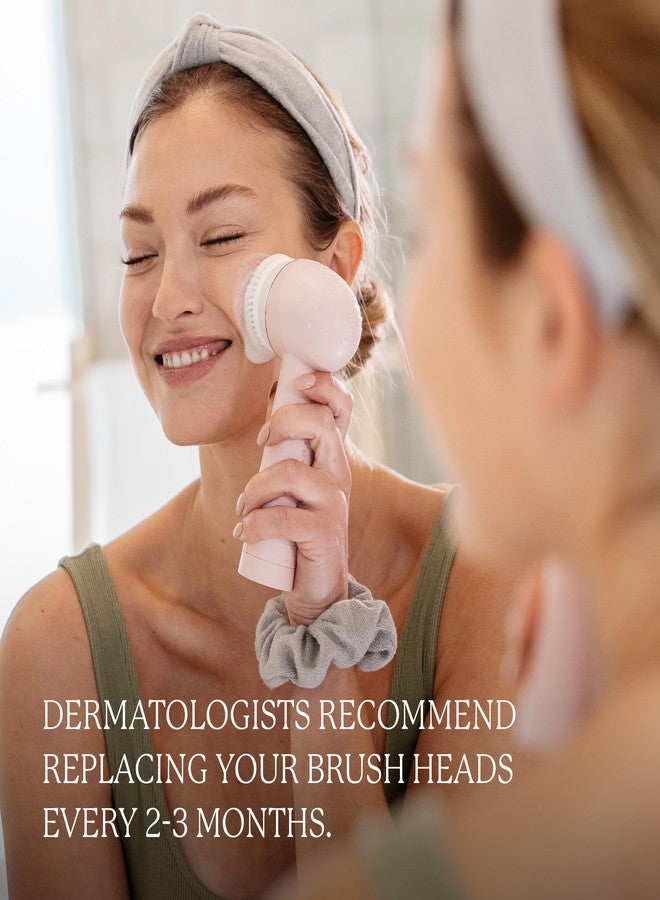 Vanity Planet Facial Cleansing Brush Replacement Heads, Raedia 2.0-3 Interchangeable Replacement Brush Heads - Lightweight & Water Resistant Face Exfoliator Cleansing Brush for Glowing Skin - Image 3